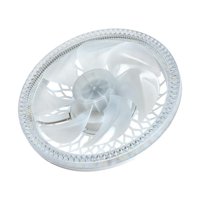 Ioensy - Ventilador De Techo Con Luz Silenciosa Con Lámpara De Ventilador Remoto Para Oficina, Hogar, Comedor, Blanco