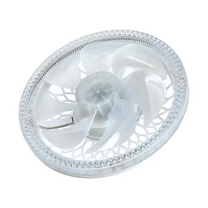 Ioensy - Ventilador De Techo Con Luz Silenciosa Con Lámpara De Ventilador Remoto Para Oficina, Hogar, Comedor, Blanco