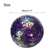 thumbnail image 2 of Uxcell 3Pcs Bolas de Vidrio Decorativas 3.15 pulgadas Orbes Bolas de Centro Bolas de Vidrio Mosaico para Decorar Cuencos, Púrpura, 2 of 5
