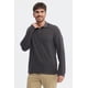 thumbnail image 1 of Polera Hombre Textura Con Botón Marengo, 1 of 4