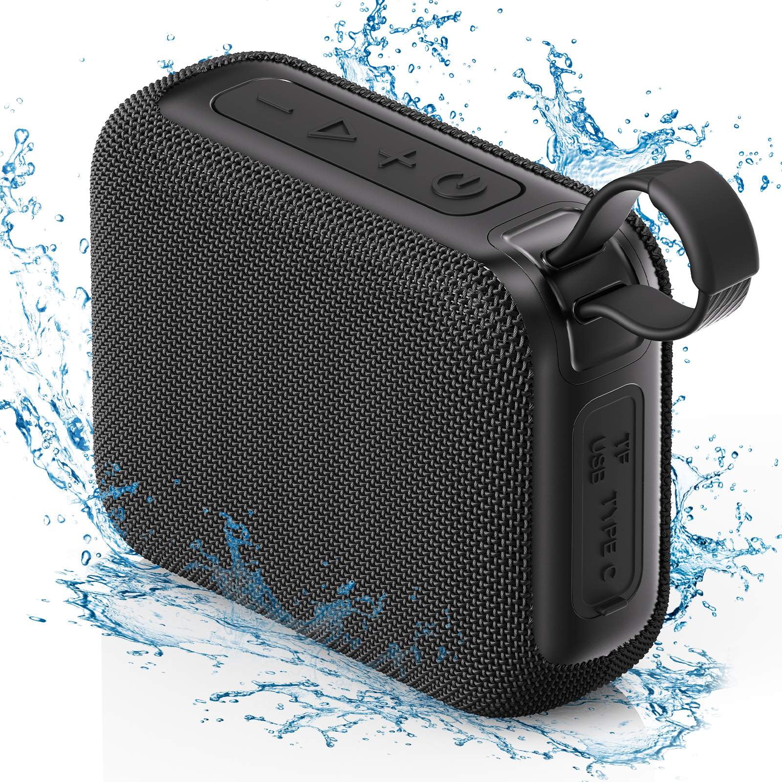 Parlante Bluetooth Jyx, Parlante Bluetooth Inalámbrico Impermeable Ipx5, Parlante Portátil Para Exteriores, Viajes, L3-black