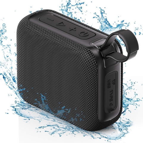 Parlante Bluetooth Jyx, Parlante Bluetooth Inalámbrico Impermeable Ipx5, Parlante Portátil Para Exteriores, Viajes, L3-Black