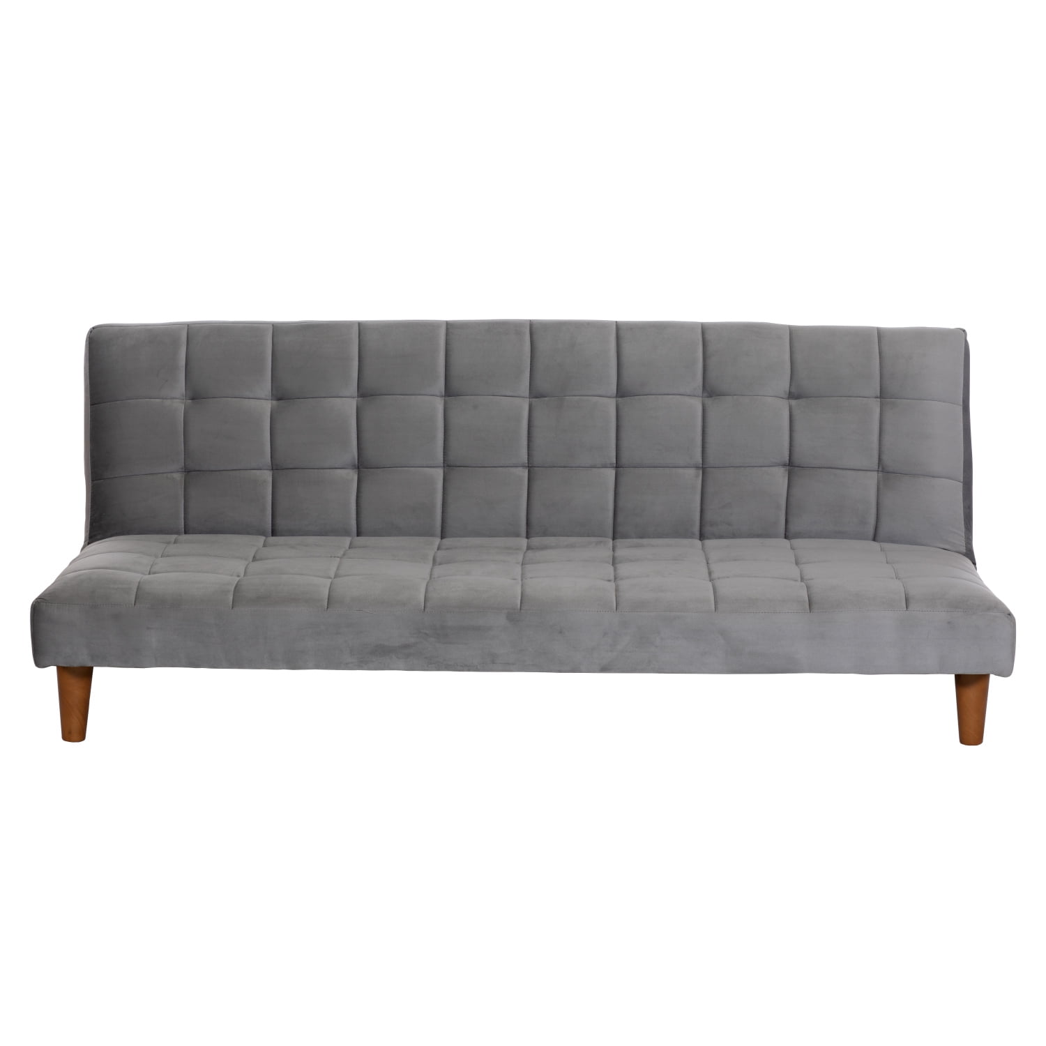 Futon Turin Tela Velvet Gris