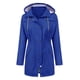 thumbnail image 2 of Gabardina impermeable LOMON con capucha larga para mujer, 2 of 6