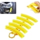 thumbnail image 1 of protectores de llanta de goma para cambiador de neumáticos, protectores de borde de llanta, herramientas amarillas para reparación de neumáticos de coche, 1 of 6