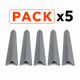 thumbnail image 3 of Perfil Esquinero Exterior Siding 3m Grafito Pack 5, 3 of 3