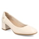 thumbnail image 1 of Zapato Taco Mujer Comfit Floral Blanco, 1 of 7