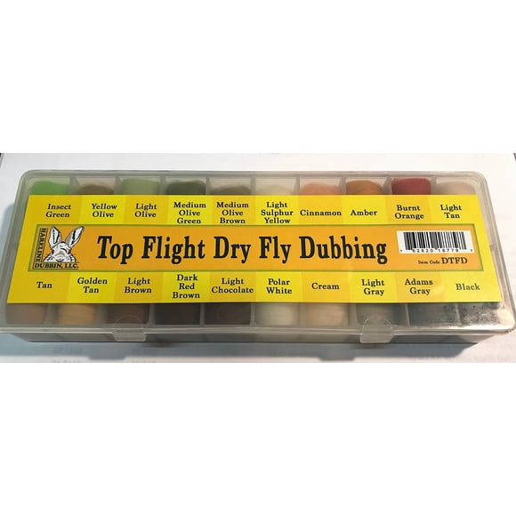 Dispensador de dubbing para mosca seca Hareline Spirit River Top Flight