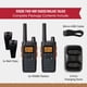 thumbnail image 3 of Walkie Talkies Cobra RX680 resistentes al agua con alcance de 61 km (paquete de 2), 3 of 3