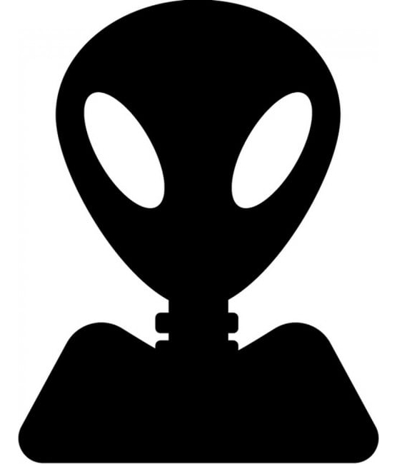 Rienda Libre Graphics - Decomural Alien Space Spaceman Ws-15706