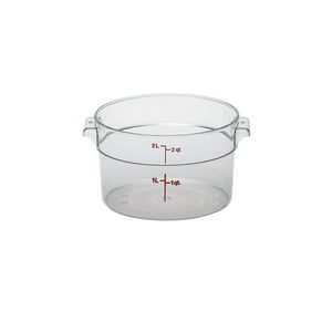 Imahe - Recipiente Policarbonato Redondo 2 Lt