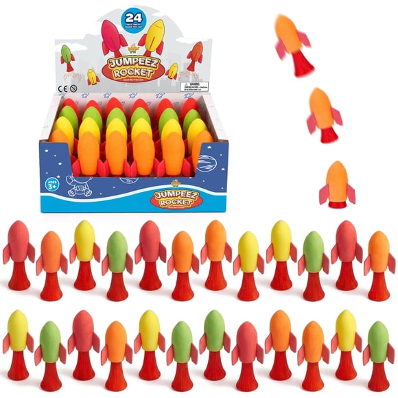 Cohetes Poppers IPIDIPI TOYS Pack Clásico de 24