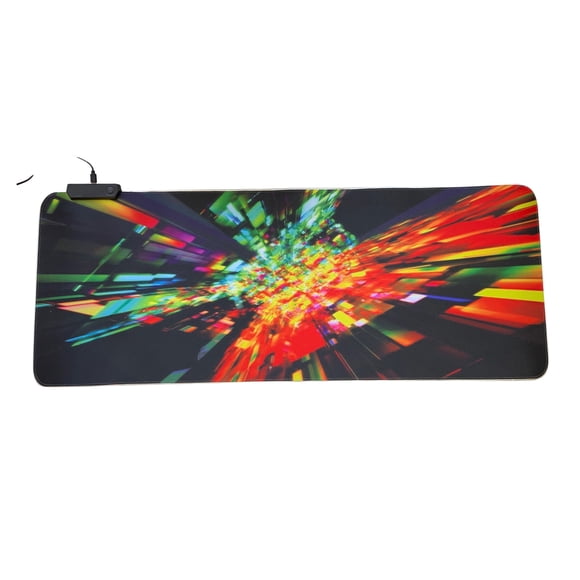Mousepad Gamer Led RGB USB 80X30cm