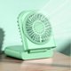 thumbnail image 2 of Ventilador de mano Allxin 16 cm plegable recargable verde, 2 of 8