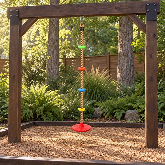 Columpio Mecedor De Escalada Multicolor Upfun 2mt