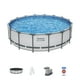 thumbnail image 5 of Piscina Desmontable Redonda Steel Pro MAX de Bestway de 4,88 m x 1,22 m, 5 of 7