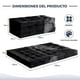 thumbnail image 2 of Sofa Colchoneta Plegable De Tres Piezas 190cmx90cm, 2 of 4