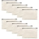 thumbnail image 1 of 10pcs DIY Blank File Bags, Fabric Bags, Cosmetic Bags, Pencil Cases, Portable Cosmetic Bags Lipstick Cosmetic Bags, Toiletries Organizer Bags Multi-purpose Pencil Case, Pencil Holder, Wallet., 1 of 3