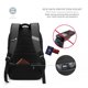 thumbnail image 5 of Mochila Swissdigital Design Travel Laptop 16 pulgadas USB gris, 5 of 7