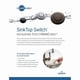 thumbnail image 4 of Kit de interruptores de aire para triturador de basura InSinkErator STS-OO, cromado/blanco, 4 of 5