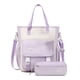 thumbnail image 1 of 1 Set Fashion Bookbags Versatile Backpack Back to School Bag Shoulder Bag Handbag Pencil Case Set for Girls Primary Students, 1 of 3