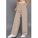 thumbnail image 4 of Pantalones Largos Rectos con Cintura en Contraste, 4 of 5