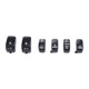 thumbnail image 4 of Tapas De Botones De Interruptor De Control Manual, 6 Uds., Para Harley Sportster Dyna, Color Negro, 4 of 5