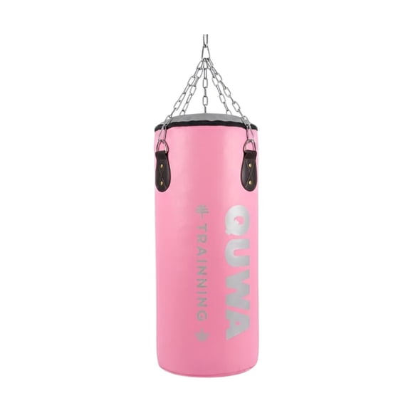 Saco de Boxeo Profesional Quwa Rosado 80 cm