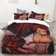 thumbnail image 1 of Duvet Cover One Piece Luffy Chopper and Other Poster Style Cartoon Children's Animation HD Printing Soft Comfortable Breathable Bed Sheets, 1 of 5