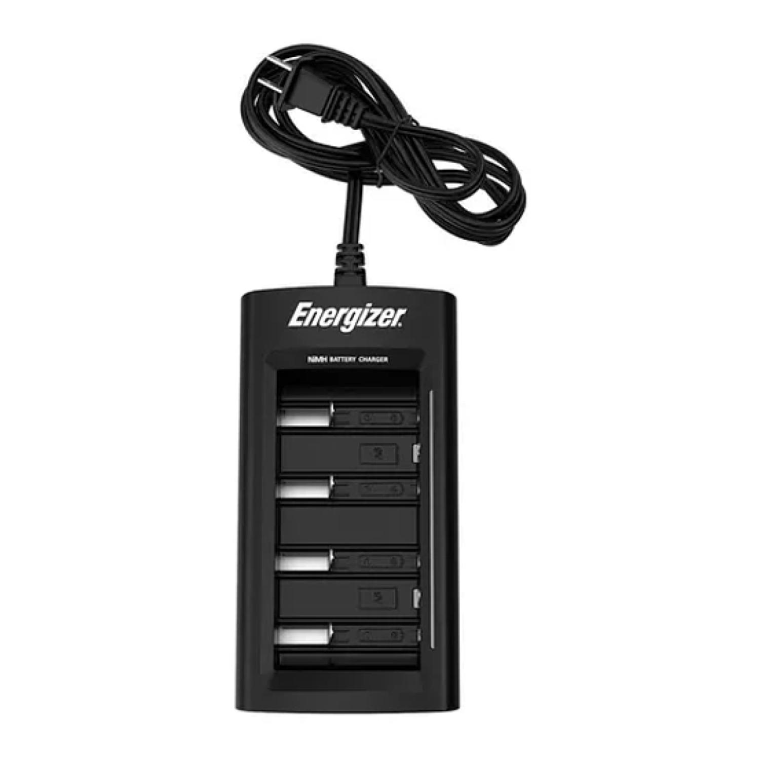 Energizer - Cargador De Pilas Aa Aaa C D 9V Luz Led