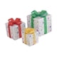 thumbnail image 3 of 3 Cajas De Regalo Iluminadas Navideñas Decorativas Con Lazo Para Puerta De Entrada Estilo A, 3 of 3