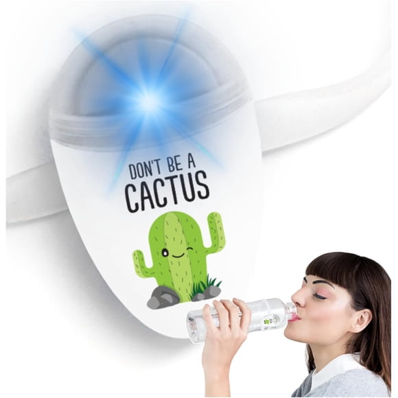 Botella Inteligente con Luz de Cactus y Recordatorio de Agua Ulla