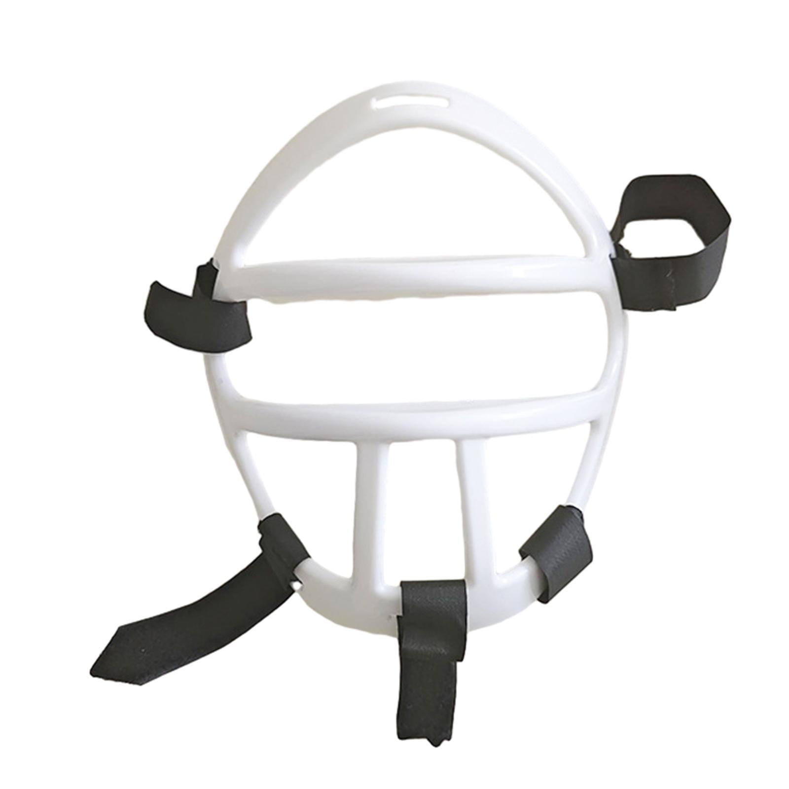 Ioensy - Protectores Faciales De Boxeo Protector Facial Bjj Muay Thai Adulto Karate Sparring Mascarilla Blanca