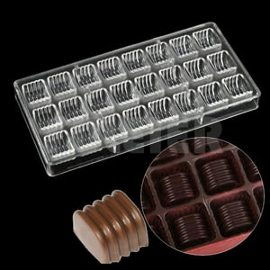 Genérico - Molde Chocolate Acrilico Molde De Chocolate Molde Lineal