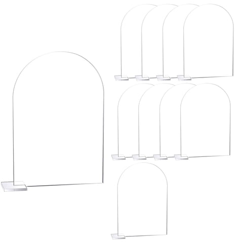 Bothyi - Tarjetas Acrílicas Para Colocar, Sublimación Escrita A Mano, Bricolaje, Para Recepción De Bodas, 10 Uds.