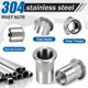 thumbnail image 3 of Tuerca de remache DFDU 1/2" acero inoxidable 304 - paquete de 18 unidades, 3 of 7