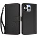 thumbnail image 3 of Funda Cartera Trébol para iPhone 14 Pro Max con Ranuras Tarjetas y Carga Inalámbrica Negro, 3 of 6