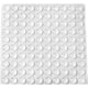 thumbnail image 1 of 100 piezas de partículas anticolisión de silicona transparente semicilíndricas, amortiguador para puertas de gabinetes, adecuado para pomos de puertas, puertas de gabinetes, laterales de escritorios y, 1 of 6