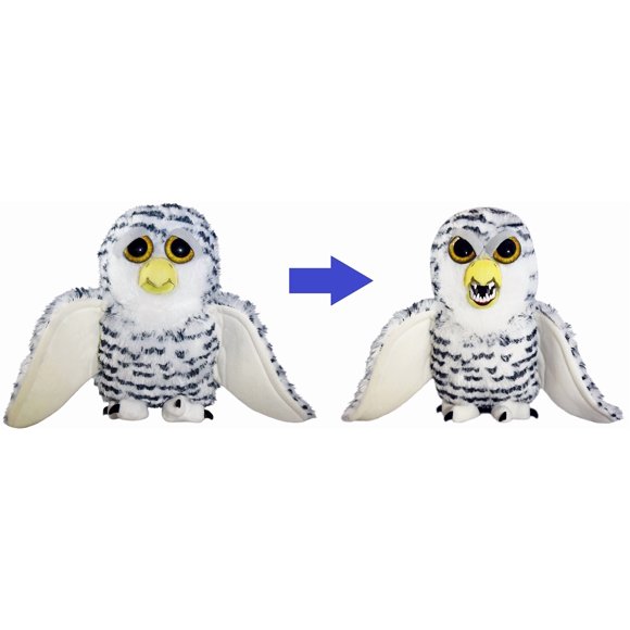 Peluche de peluche Feisty Pets Henry Whodunnit The Snowy Owl 23 cm