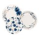 thumbnail image 1 of Juego 18 Platos Tramontina Línea Ana Flor Porcelana, 1 of 4