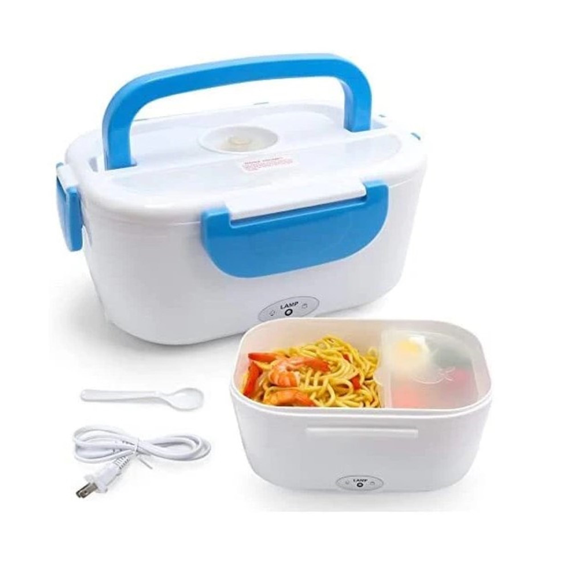 Citohome - Lonchera Eléctrica Portátil: Calienta Tu Comida En Cualquier Lugar Con Estilo En Color Azul