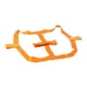 thumbnail image 4 of Correas de neumático de equilibrio de transporte de rueda trasera de motocicleta, arnés de transporte de neumático de poliéster fuerte resistente, Naranja, 4 of 5
