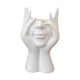 thumbnail image 4 of Jarrón Con Forma De Cara Femenina, Moderno Jarrón De Flores De Medio Cuerpo Para Balcón, Mesa Y Armario., 4 of 5