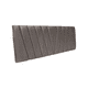 thumbnail image 2 of Respaldo Moderno Lineal 2 Plazas 150x60 Cm Gris Claro Felpa, 2 of 3