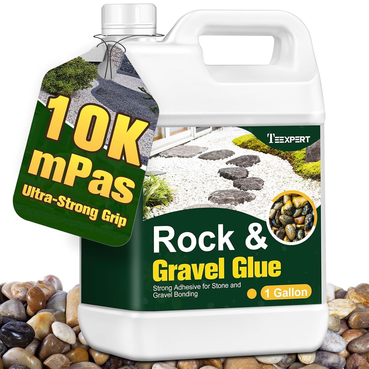 Adhesivo Para Piedras Teexpert 1 Galón 10.000 Mpa·s Para Jardinería