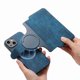 thumbnail image 2 of Funda Billetera Magnética para iPhone 15 Soporte Tarjetas Desmontable Azul, 2 of 6