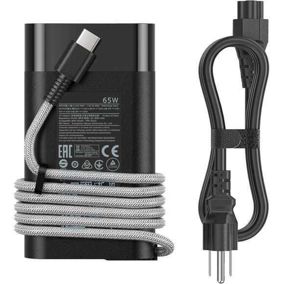 Cargador de portátil VRAVEK 65W USB-C 100-240V