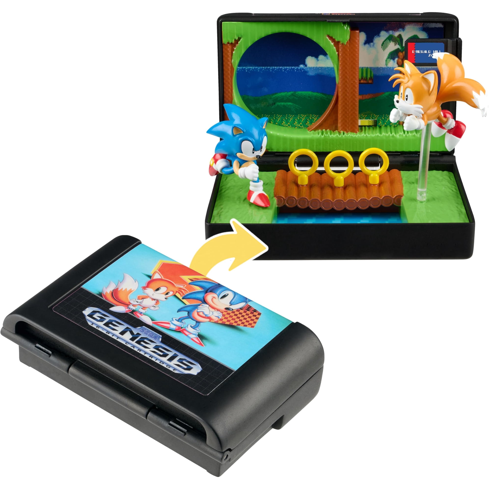 Console Heroes Sonic The Hedgehog 2 Set De Juego Con Mini Figuras