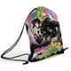 thumbnail image 5 of Las Extrañas Aventuras de JoJo Mochila de Cuerdas para Deportes y Gimnasio, Bolsa de Cuerdas Resistente al Agua, Bolsa Cinch, 30×40cm, 5 of 6