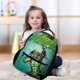 thumbnail image 4 of Mochila Escolar Desmarcar Flecha Verde 43x15x32cm, 4 of 6